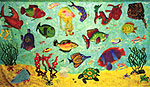 painted sea mural