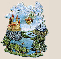 flying carpet sculpture